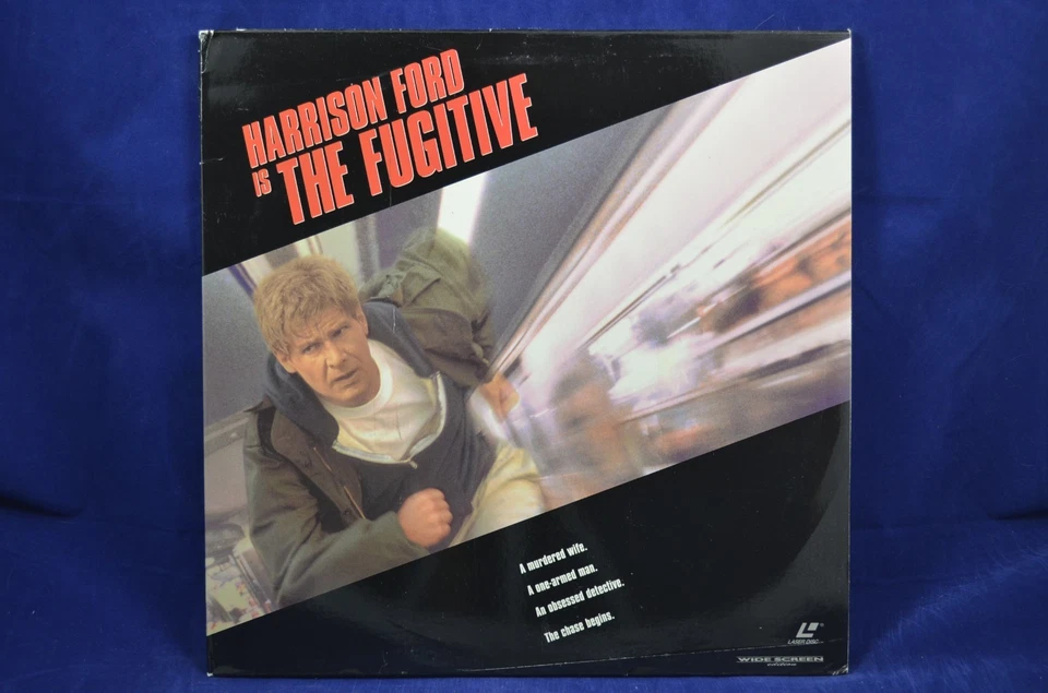 The Fugitive - Harrison Ford, Tommy Lee Jones - Widescreen Laser Disc - Image 1 of 1