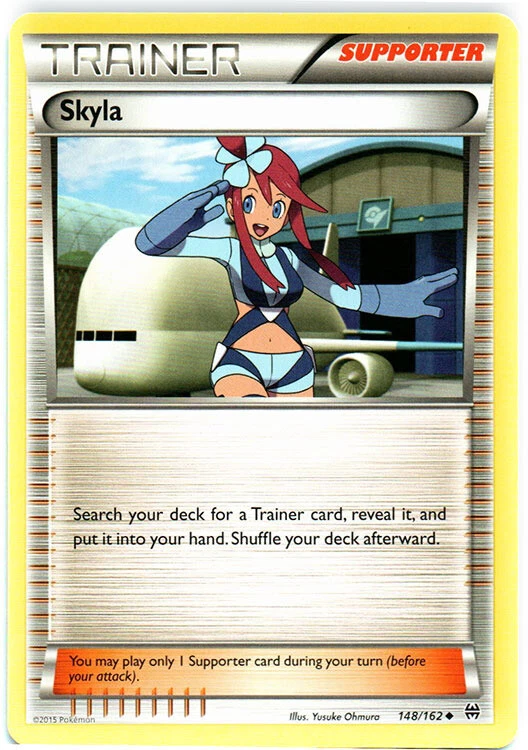 x4 Skyla - 148/162 - Uncommon Pokemon XY Breakthrough M/NM English - Image 1 of 1