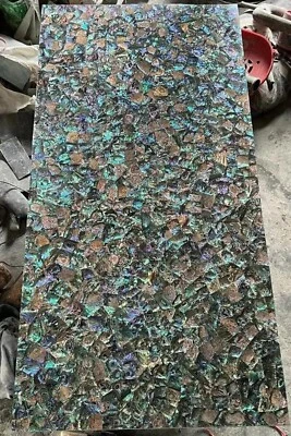 Abalone Shell End Table , abalone shell Coffee Table Top , Side Table for Office - Image 1 of 4