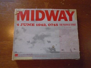 Midway 1964 Board Game of Naval and Aerial Combat   - Picture 1 of 8