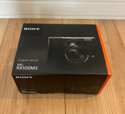 [N-MINT in Box] Sony DSC-RX100 M3 20.1 MP CyberShot Digital Camera Black JAPAN - Image 1 of 4