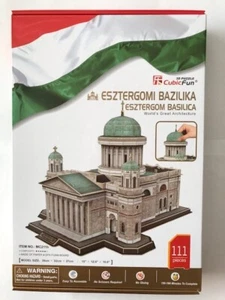 Puzzle 3D Esztergom Basilica Ungheria Sant'Adalberto Cattedrale Cubic Fun Chiesa