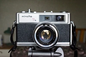 Minolta Hi-Matic 7s 35mm Rangefinder c1966 - new light seals - Picture 1 of 13