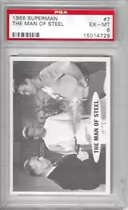 1966 The Adventures of Superman Card #7 - Second Series - Reduced- EX-MT 6 - Picture 1 of 2