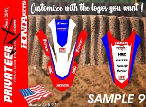 Honda trim kits front and rear fender graphics crf250 crf450 450 cr125 cr250 - Picture 1 of 12