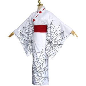 Anime Demon Slayer Kimetsu no Yaiba Spider Oni Ayaki Rui Cosplay Costume Kimono* - Picture 1 of 15