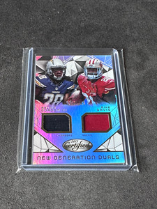 Melvin Gordon & Mike Davis 2015 Certified New Generation Duals Relic 109/799