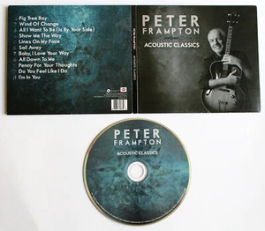 PETER FRAMPTON Acoustic Classics CD 2016 Digipak 11-Tracks All of the Hits OOP - Foto 1 di 1