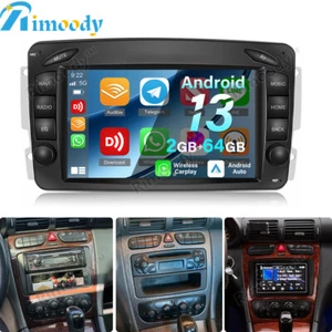 64GB Android Autoradio Carplay Für Mercedes Benz G/C-Klasse W203 CL203 S203 W463 - Bild 1 von 21