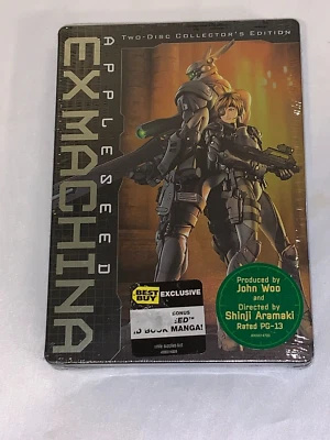 APPLESEED: EX MACHINA STEELBOOK 2 DISC DVD BRAND NEW FACTORY SEALED!! - Image 1 of 4
