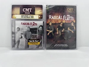 CMT Pick ~ Exclusive 2-Pack: RASCAL FLATTS (DVD/CD, 2007, CMT/Lyric Street) - Picture 1 of 2