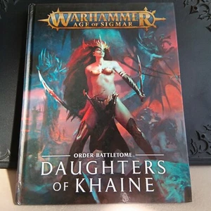 Warhammer Age of Sigmar Order Battletome: Daughters of Khaine. Book - Picture 1 of 2