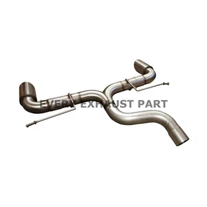 Sistema de escape de rendimiento Ford Focus RS Mk2 2.5 2009-11 - tubo de caja trasera - Imagen 1 de 4