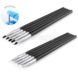 5PCS /Kit Dental Composite Resin brush Porcelain Teeth Silicone Pen Silicone - Picture 1 of 30