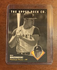 1994 Upper Deck All-Time Heroes Bill Mazeroski #76 HOF