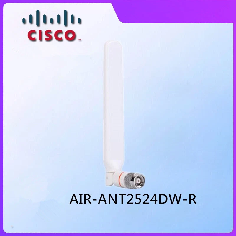 CISCO AIR-ANT2524DW-R Wireless AP 2.4GHz 5GHz 2.2 dBi 4 dBi Dipole Antenna White - Image 1 of 1