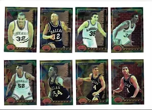 1993-94 FINEST VINTAGE BASKETBALL DALLAS MAVERICKS TEAM SET 8 CARDS,MASHBURN RC - Picture 1 of 1