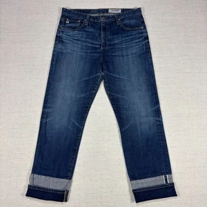 Adriano Goldschmied Jeans Selvedge The Isabelle High Rise Crop Womens 31 - Picture 1 of 15