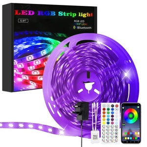 Glitzerlife 10M LED Strip Light RGB - LED Strip with Bluetooth Smart App Control - Picture 1 of 9