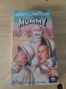 Abbott and Costello Meet the Mummy VHS 90s Universal Monsters   - Picture 1 of 6