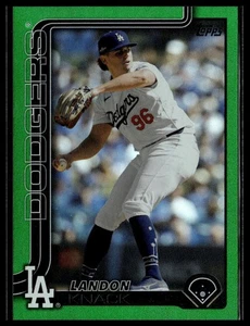 2025 Topps #531 Landon Knack Green Holo Foil #/99 - Foto 1 di 2