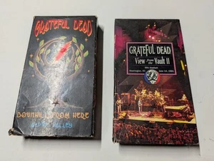 Grateful Dead View from the Vault II NEW VHS,1991 and DOWN HILL FROM HERE - Picture 1 of 2