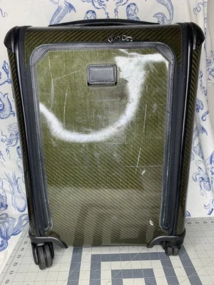 Tumi Tegra Lite Carry-on Expandable Spinner 4 Wheel Luggage 22” 28721DCR Green - Image 1 of 4