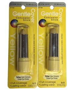Physicians Formula Gentle Cover Concealer Stick (837) Yellow (Pack of 2) NIP - Picture 1 of 4