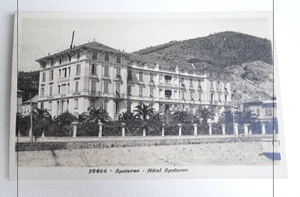 VECCHIA CARTOLINA VINTAGE SPOTORNO SAVONA HOTEL SPOTORNO FOTO FOTOGRAFIA - Foto 1 di 2
