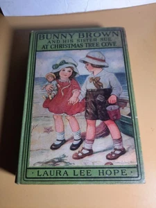 1920 Antique Book “Bunny Brown and His Sister Sue At Christmas Tree Cove” - Picture 1 of 7