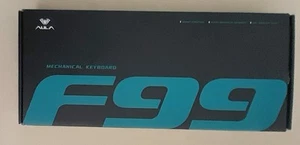 Aula F99 Wireless Mechanical Keyboard BT5.0/2.4GHZ/USB-C, Grey/White/D - Picture 1 of 2