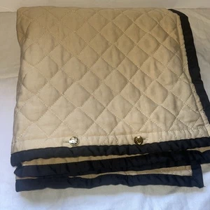 Pair 2 Lauren by Ralph Lauren CHARLESTON Pillow SHAMS Quilted TAN 26x26” - Bild 1 von 10
