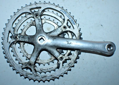 Brazo de manivela Campagnolo Mirage Driveside BCD130 52/42/32t 172,5 mm ISO Campy italiano Foto 1 de 4