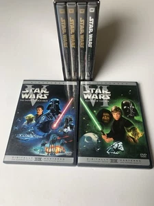 Star Wars DVD Prequel Trilogy & Original Trilogy 1-6 Widescreen - Picture 1 of 14