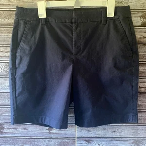 J Crew Women's Shorts Size 12 Navy Blue Pockets NWT - Picture 1 of 6