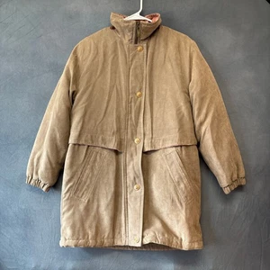 Outbrook gesteppter gefütterter Parka Jacke Scheune weich Runway belüftet Damen Small erdig - Bild 1 von 14