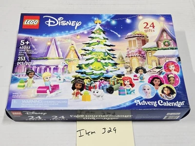LEGO Disney 43253 2024 Advent Calendar 253 Pcs Building Toy New Sealed Box - Image 1 of 4