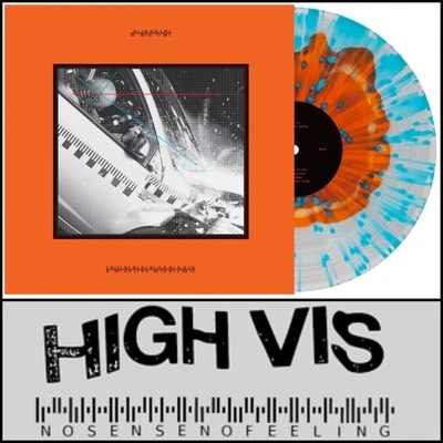 HIGH VIS No Sense No Feeling LP Splatter Vinyl /327-Shame Teen Mortgage Sprints - Image 1 of 4