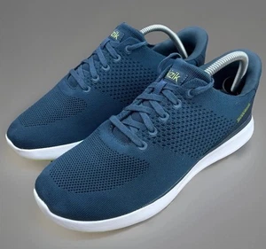 Kizik Lima Tidepool Blue Knit Sneakers Hands Free Shoes M7.5 W9 XW - Picture 1 of 14