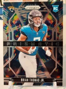 Brian Thomas Jr. 2024 Panini Prizm Prizmatic Silver RC #19 Jacksonville Jaguars - Bild 1 von 2