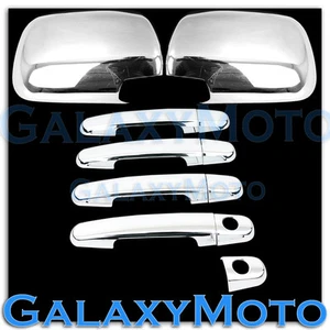 05-11 TOYOTA TACOMA Chrome plated Full ABS Mirror+4 Door Handle w/KEYHOLE Cover - Picture 1 of 1