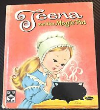 Vintage 1961 Teena and the Magic Pot Picture Book Whitman Top Top Tales by Myers