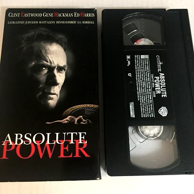 Absolute Power Clint Eastwood VHS tape Ships Same Day With Tracking - Image 1 of 2