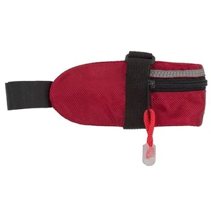 FUELBELT 94 CU INCH SEAT POST BIKE BAG CYCLING RED WITH TAIL STRAP RED - Imagen 1 de 3