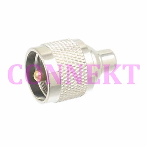 1 pieza UHF PL259 PL-259 macho enchufe a RCA hembra TV VHF jack conector adaptador RF - Imagen 1 de 4