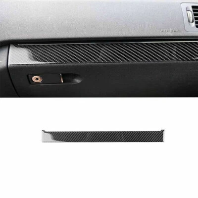 Carbon Fiber Dashboard Panel Cover Trim For Mercedes-Benz C Class W204 2007-2010 — 第 1/4 张图片