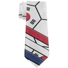 World Cup South Korea Soccer Ball All Over Neck Tie