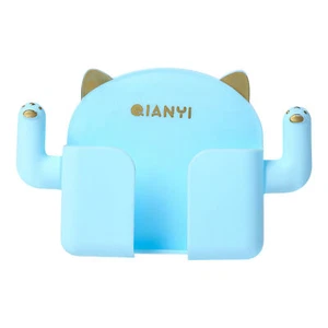 Wall Mount Phone Stand Self Adhesive Mobile Phone Stand Phone Holding Tool  - Photo 1 sur 9