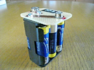 Transistorradio-Batterieadapter PP9/AA. Grundig, Nordmende, Loewe-Opta etc. - Bild 1 von 12