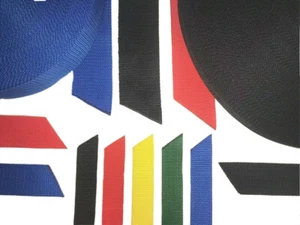 Polypropylene Webbing - Widths 50mm, 38mm 25mm Standard Weave Very Strong - Picture 1 of 2